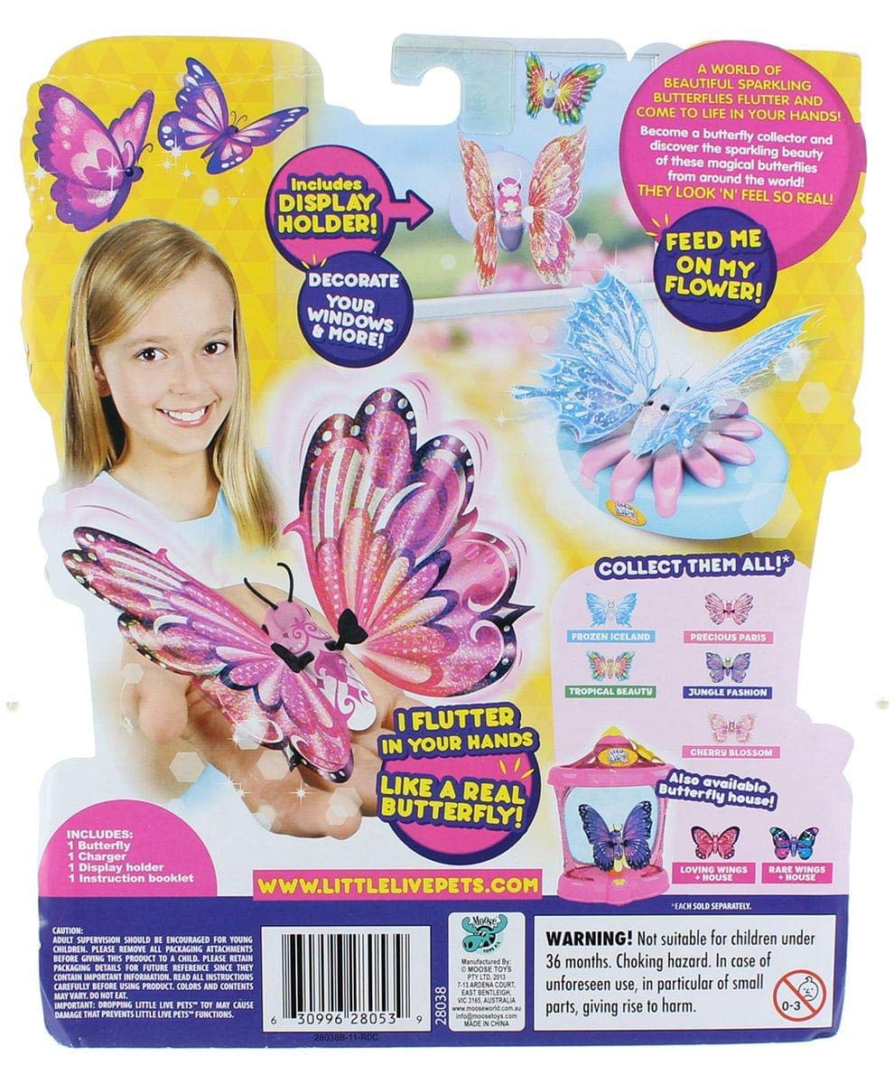 Little Live Pets S2 Butterfly Starter Pack, Frozen Iceland
